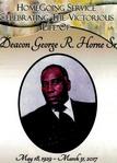 Deacon George Robert  Horne Sr.